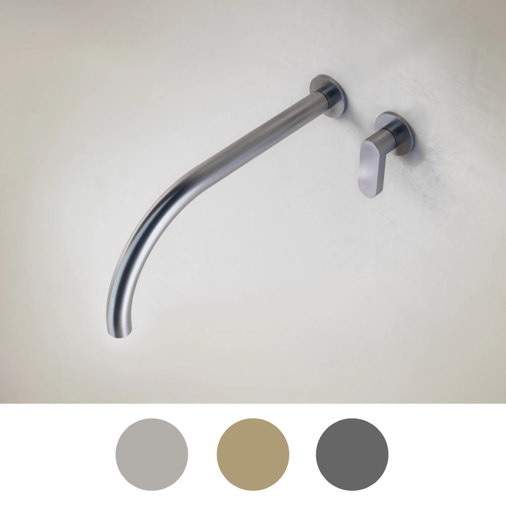 John Pawson JP Set 01 | Wall Mounted Basin Mixer with Spout