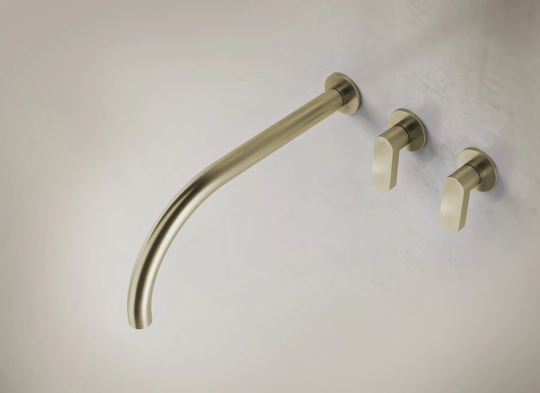 John Pawson JP Set 02 | Wall Mounted Tap Set with Spout