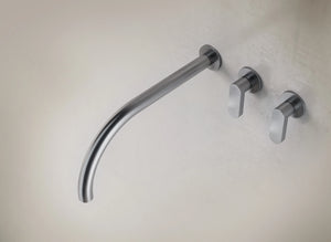 John Pawson JP Set 02 | Wall Mounted Tap Set with Spout