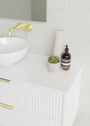 Marquis Lake Wall Vanity | Timber, Dekton, Symphony or Caesarstone Top