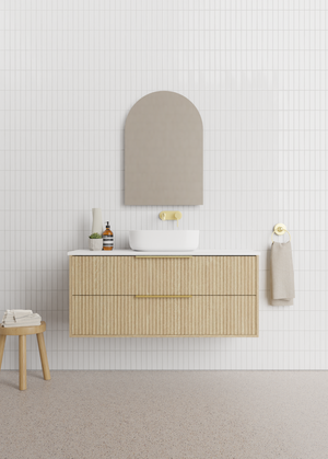 Marquis Lake Wall Vanity | Timber, Dekton, Symphony or Caesarstone Top