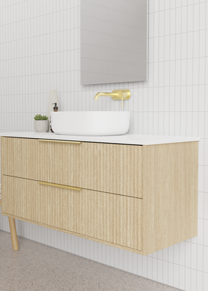 Marquis Lake Wall Vanity | Timber, Dekton, Symphony or Caesarstone Top