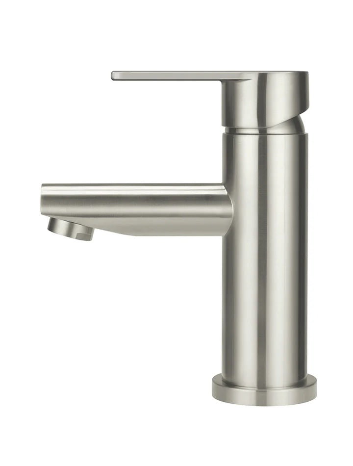 Meir Round Paddle Basin Mixer | Brushed Nickel