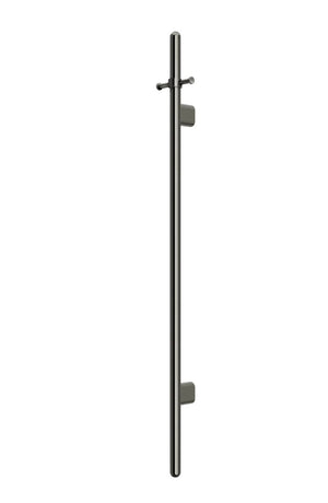 Meir Heated Vertical Towel Rail | Shadow