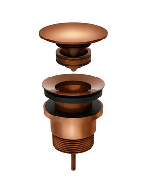 Meir Universal Basin & Bath Pop Up Waste | Lustre Bronze