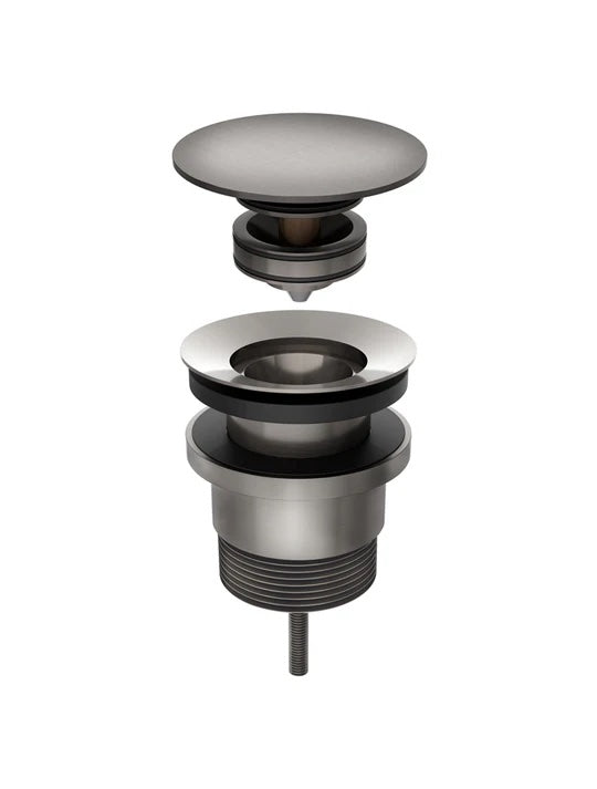 Meir Universal Basin & Bath Pop Up Waste | Shadow Gunmetal