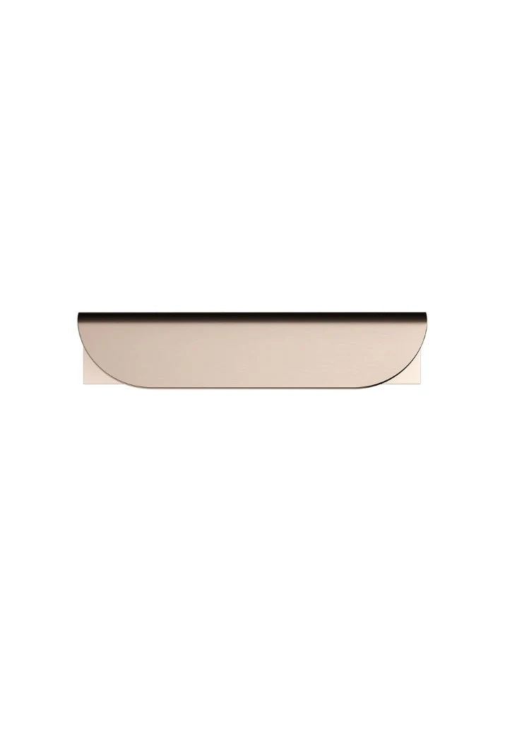 Meir Öppen Edge Pull Cabinet Handle 75mm | Champagne