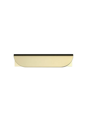 Meir Öppen Edge Pull Cabinet Handle 75mm | Tiger Bronze