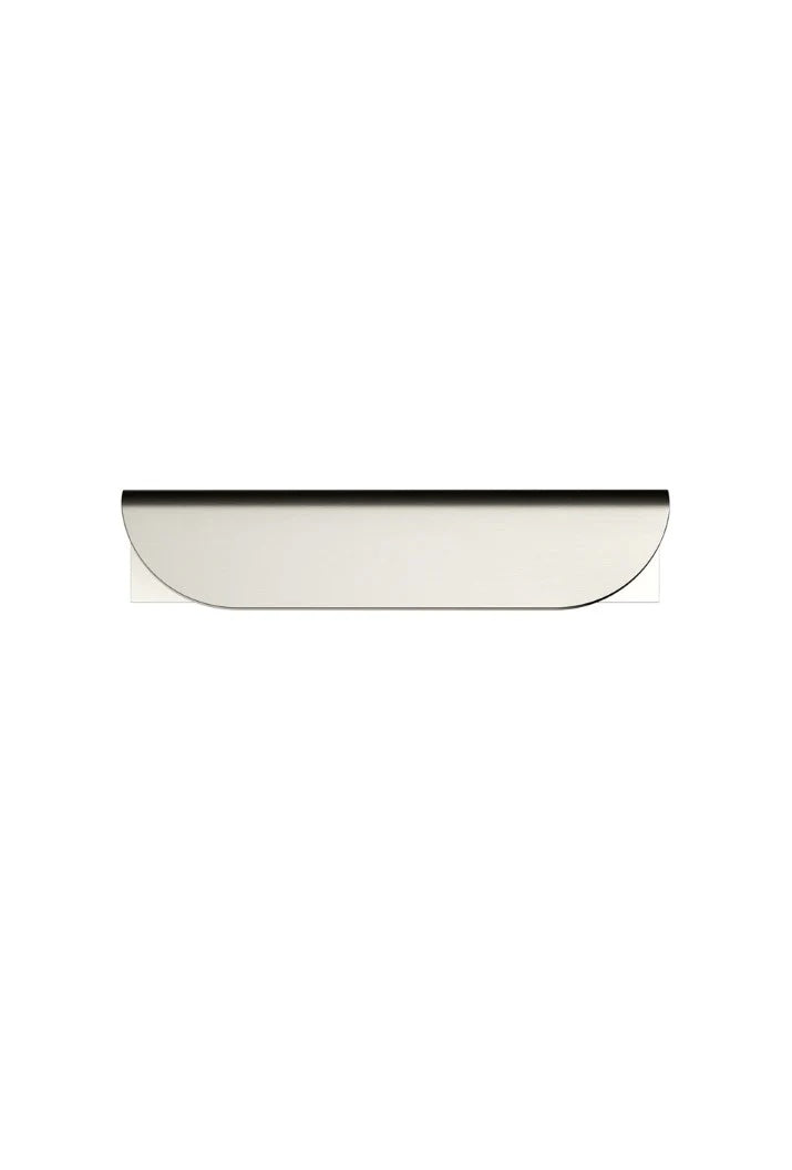 Meir Öppen Edge Pull Cabinet Handle 75mm | Brushed Nickel