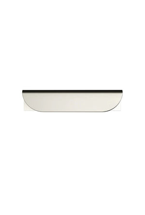 Meir Öppen Edge Pull Cabinet Handle 75mm | Brushed Nickel