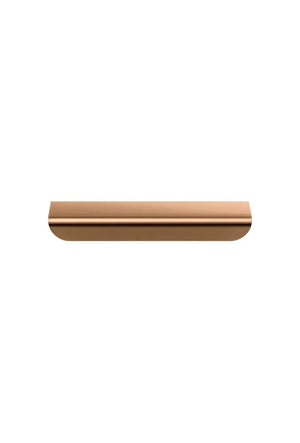 Meir Öppen Edge Pull Cabinet Handle 150mm | Lustre Bronze