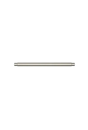 Meir Öppen Linear Knurled Round Pull Cabinet Handle 200mm | Brushed Nickel