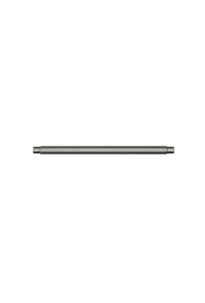 Meir Öppen Linear Knurled Round Pull Cabinet Handle 200mm | Shadow Gunmetal