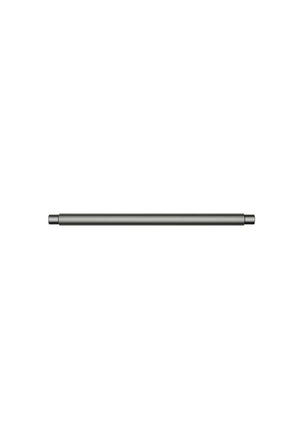 Meir Öppen Linear Knurled Round Pull Cabinet Handle 200mm | Shadow Gunmetal