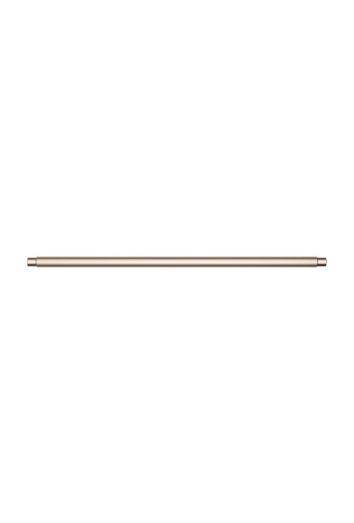 Meir Öppen Linear Knurled Round Pull Cabinet Handle 328mm | Champagne