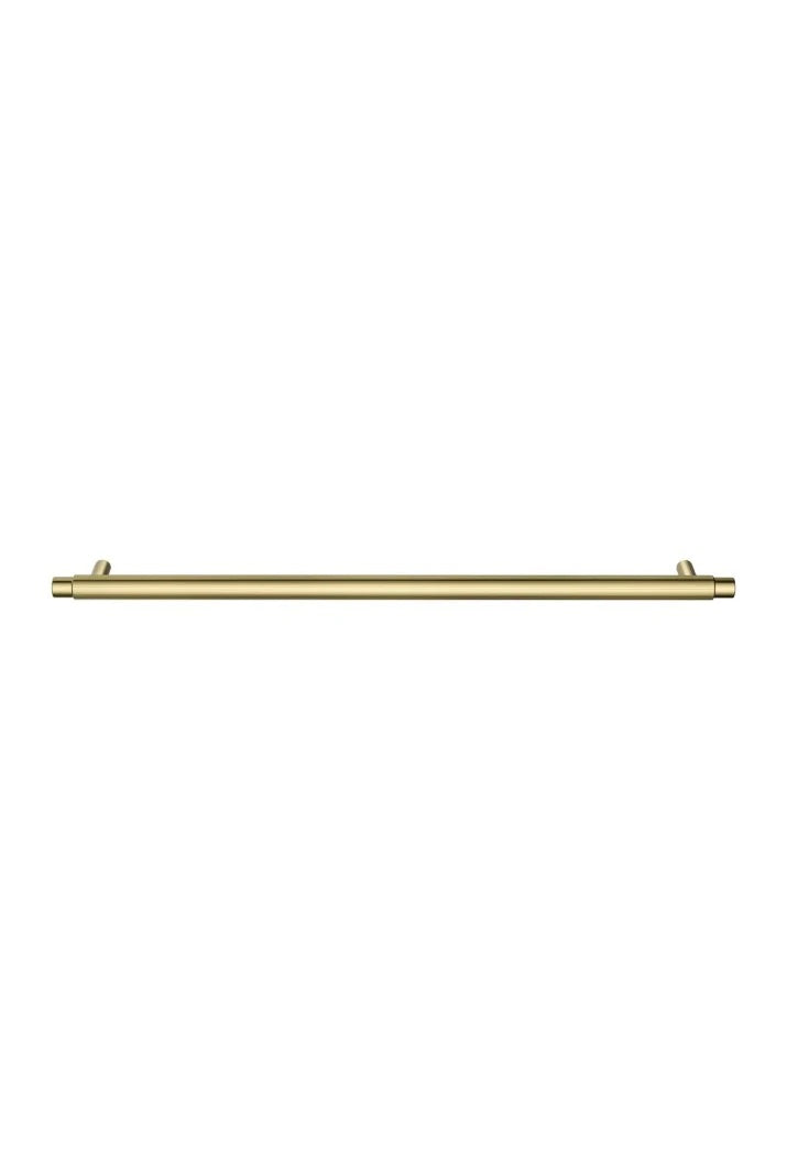 Meir Öppen Linear Knurled Round Pull Cabinet Handle 328mm | Tiger Bronze
