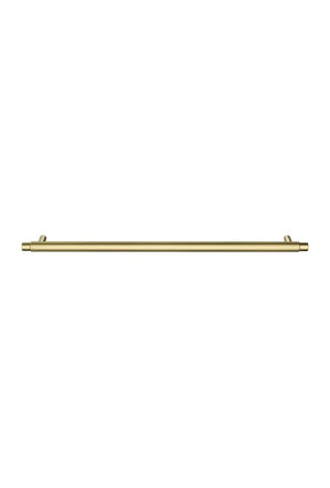 Meir Öppen Linear Knurled Round Pull Cabinet Handle 328mm | Tiger Bronze