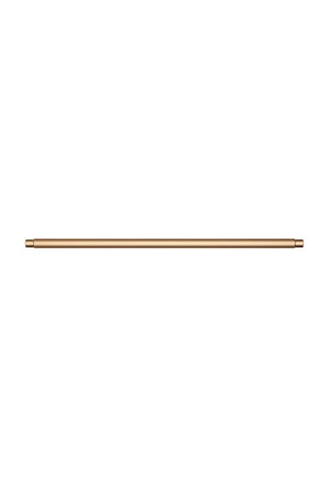 Meir Öppen Linear Knurled Round Pull Cabinet Handle 328mm | Lustre Bronze