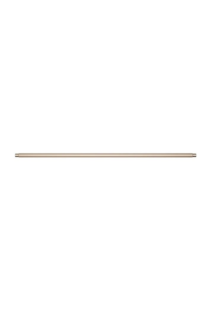 Meir Öppen Linear Knurled Round Pull Cabinet Handle 520mm | Champagne