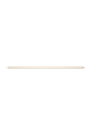 Meir Öppen Linear Knurled Round Pull Cabinet Handle 520mm | Champagne