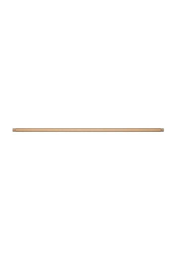Meir Öppen Linear Knurled Round Pull Cabinet Handle 520mm | Lustre Bronze