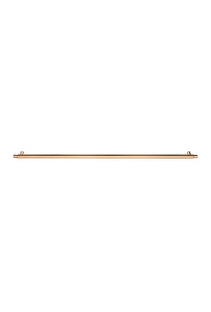 Meir Öppen Linear Knurled Round Pull Cabinet Handle 520mm | Lustre Bronze