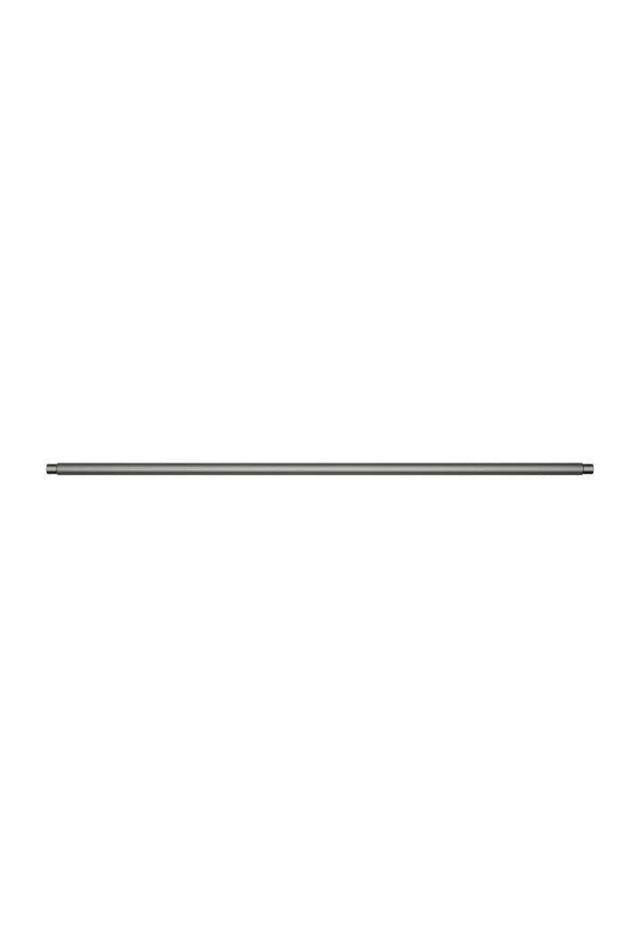 Meir Öppen Linear Knurled Round Pull Cabinet Handle 520mm | Shadow Gunmetal