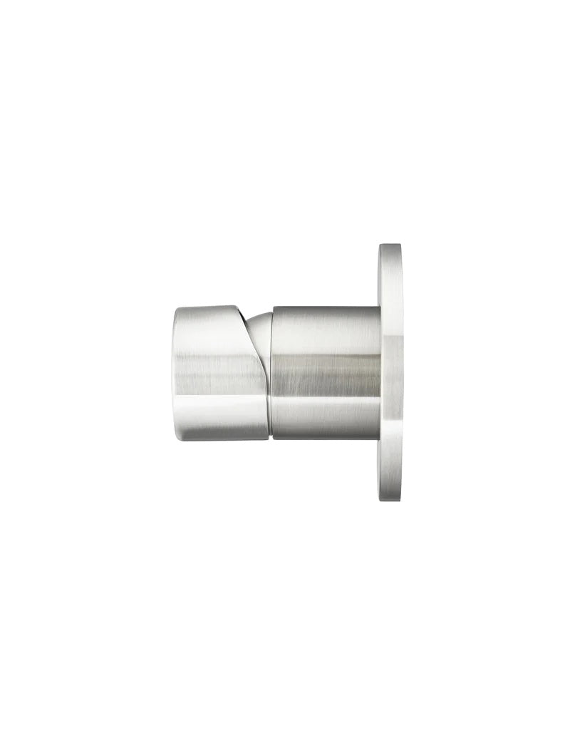 Meir Round Pinless Wall Mixer | Brushed Nickel