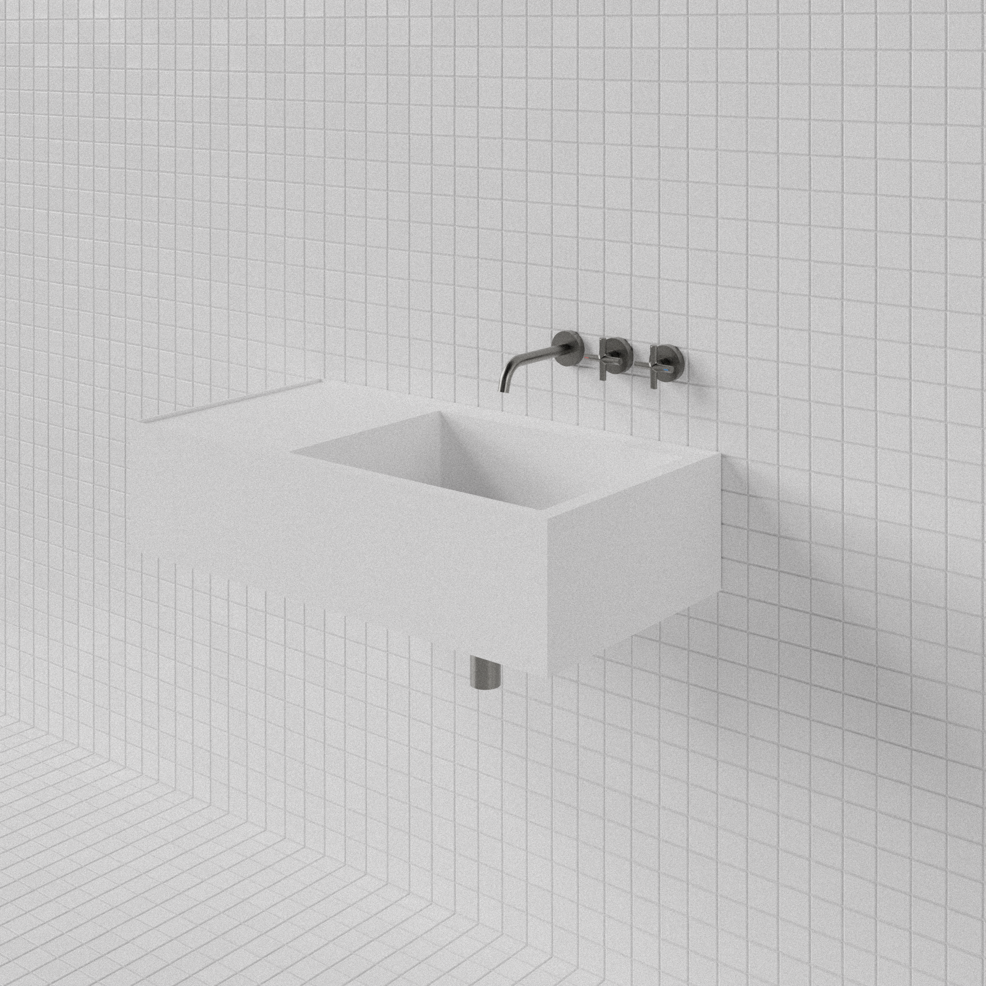 Mains Water Co. | Saturn 900 Wall Basin