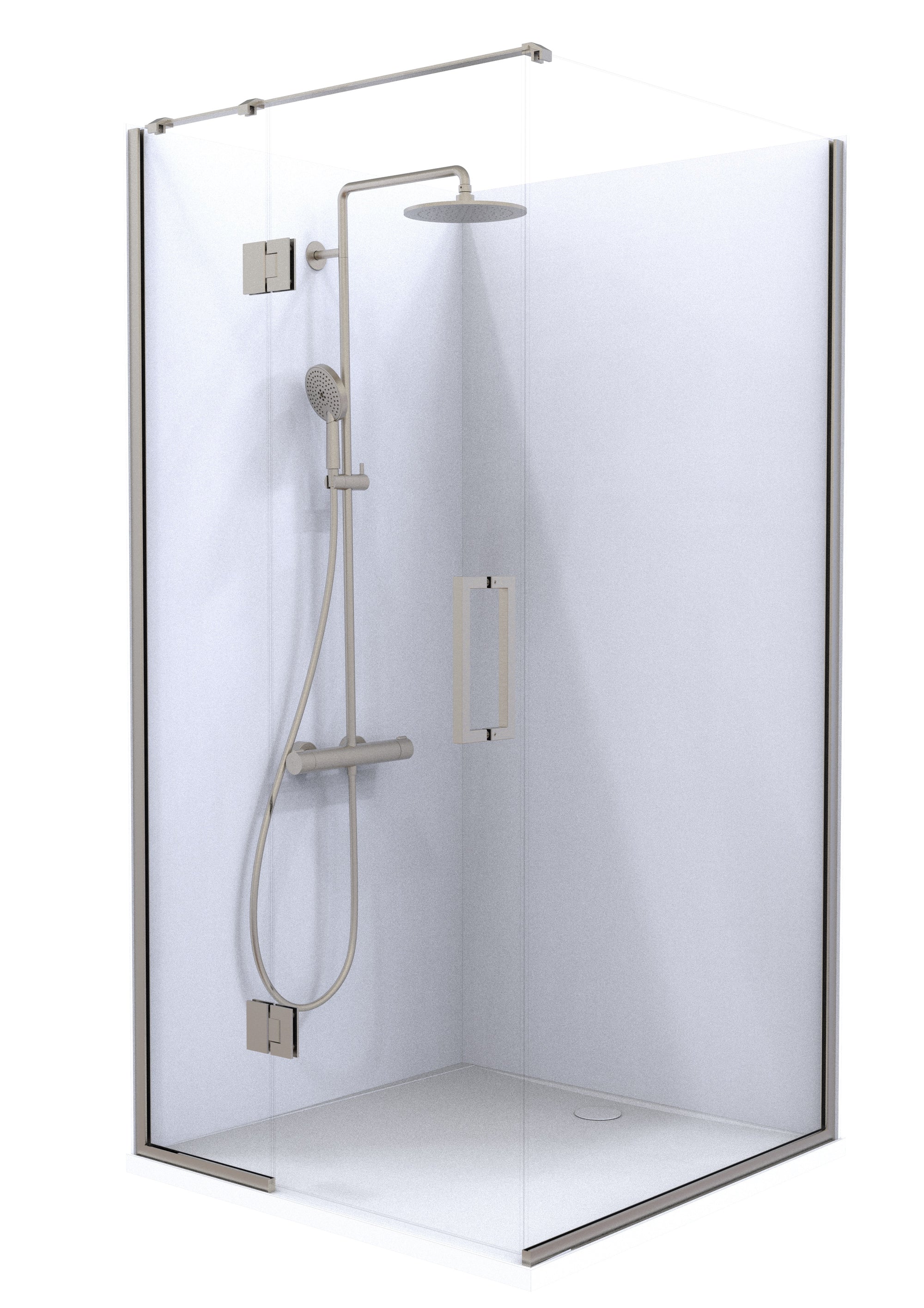 Crest Summit Acrylic Shower | Hinged Door