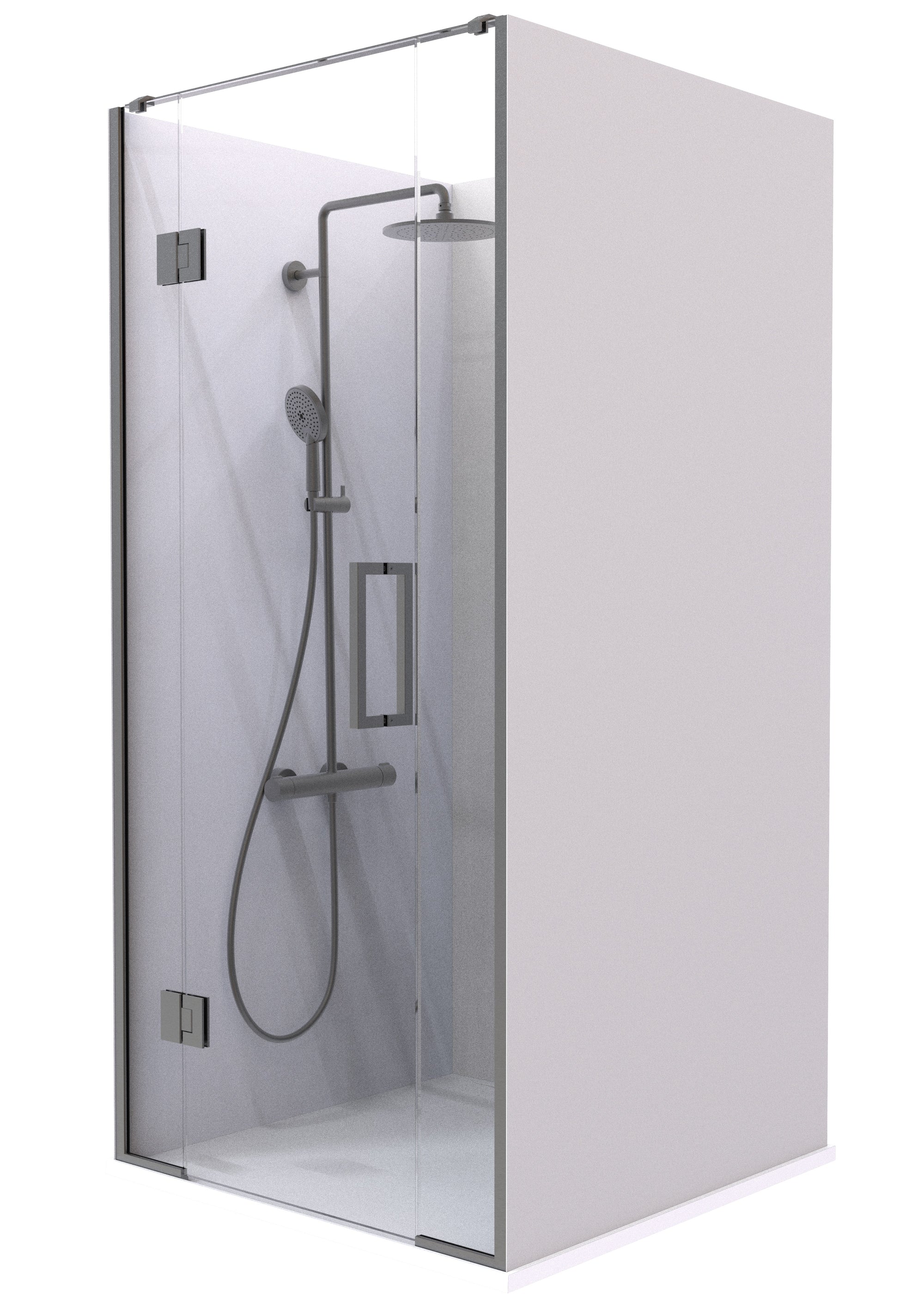 Crest Summit Acrylic Shower | Hinged Door