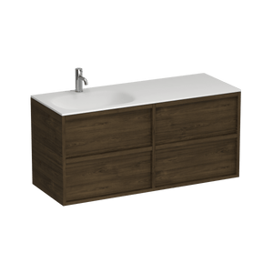 Alma Spio 1200 4 Drawer Vanity Left Basin