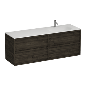 Alma Spio 1500 4 Drawer Vanity Right Basin