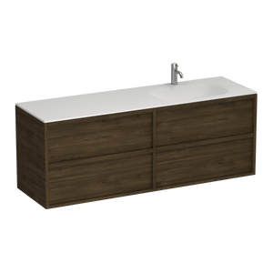 Alma Spio 1500 4 Drawer Vanity Right Basin