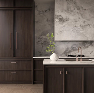 Meir Öppen T-Bar Cabinet Pull | Lustre Bronze