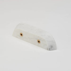 Lo&Co Dot Marble Handle Pull Small | Carrara