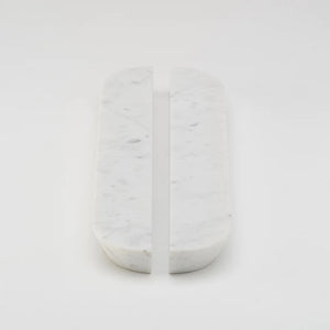Lo&Co Dot Marble Handle Pull Large | Carrara