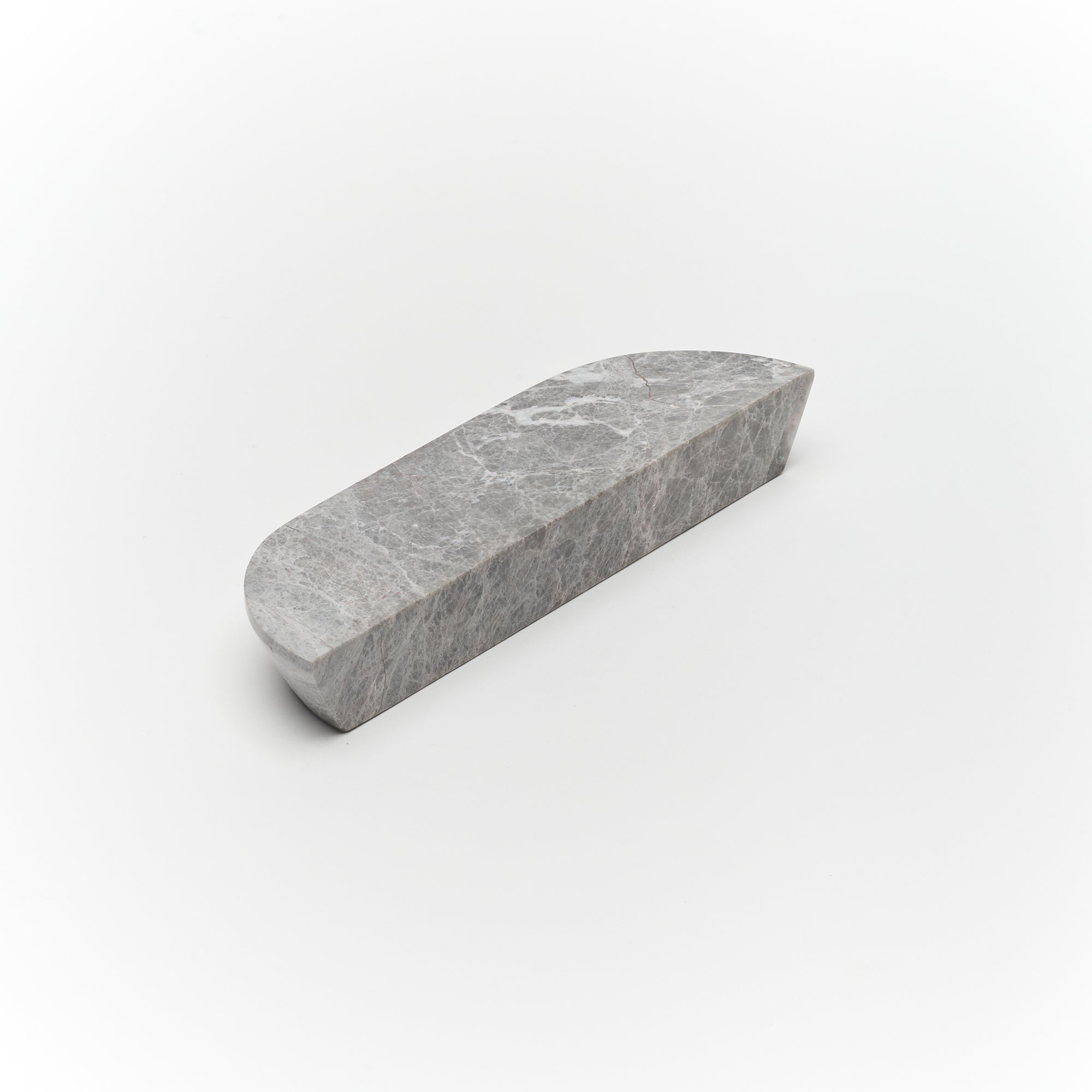 Lo&Co Dot Marble Handle Pull Small | Tundra Grey