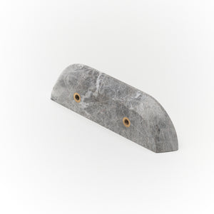 Lo&Co Dot Marble Handle Pull Small | Tundra Grey
