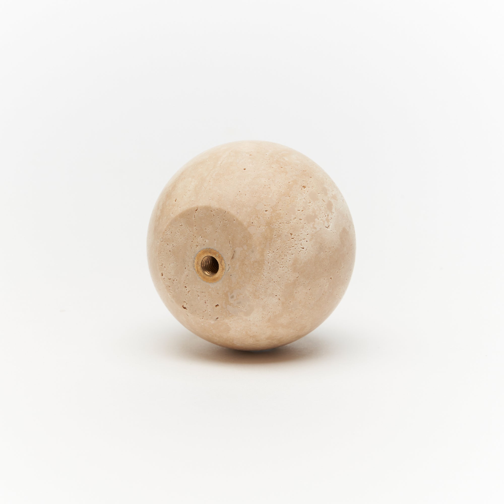 Lo&Co Hubble Knob | Travertine