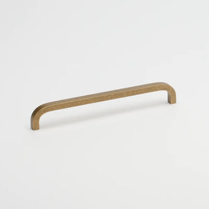 Lo&Co Curve Pull  | Tumbled Brass