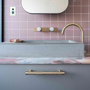 Lo&Co Kintore Pull Handle | Brass