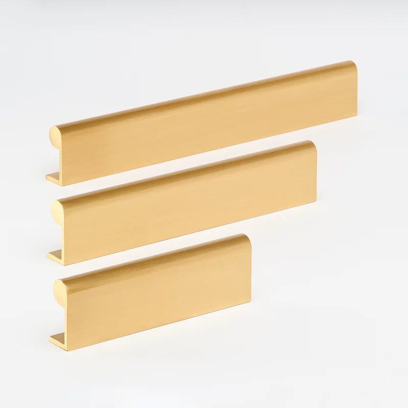Lo&Co Lincoln Pull  Brass - The Kitchen Hub