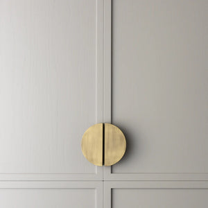 Lo&Co Luna Pull Handle XL | Aged Brass