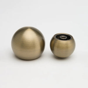 Lo&Co Sphere Knob | Aged Brass