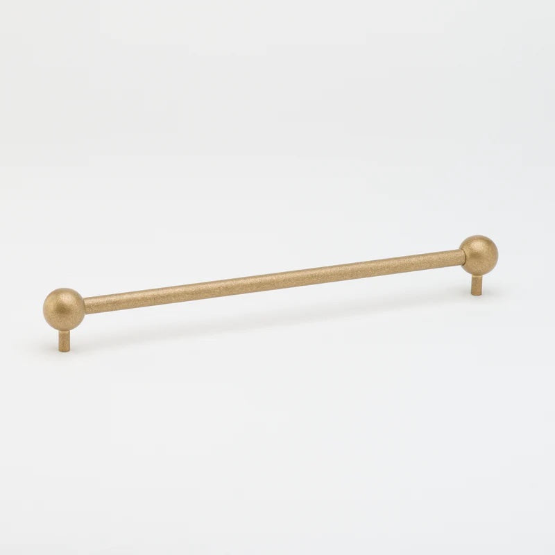 Lo&Co Sphere Pull | Tumbled Brass