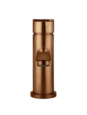 Meir Round Paddle Basin Mixer | Lustre Bronze