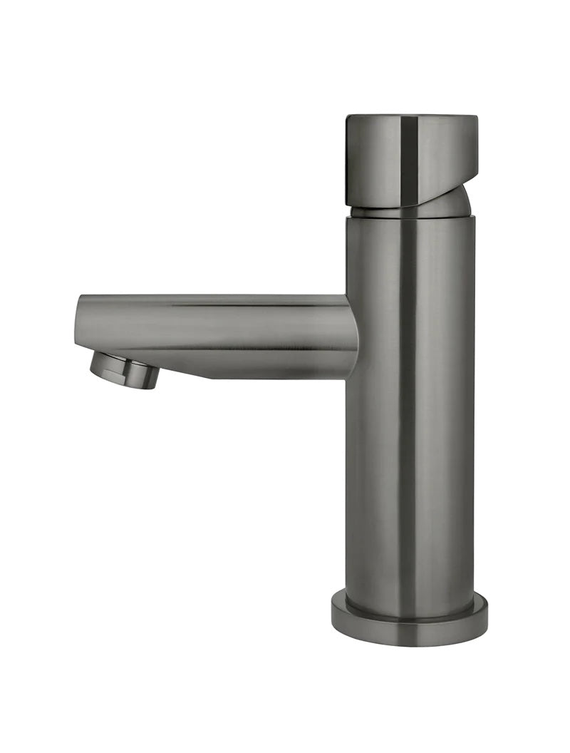 Meir Round Pinless Basin Mixer | Shadow