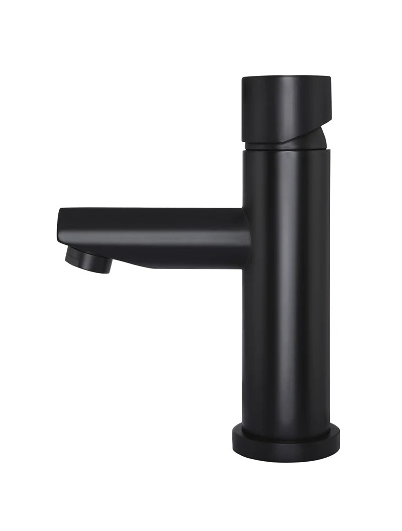 Meir Round Pinless Basin Mixer | Matte Black