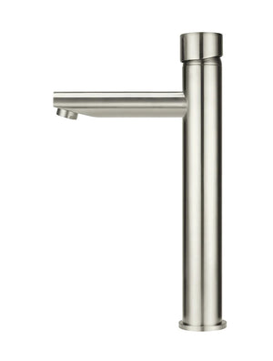 Meir Round Pinless Tall Basin Mixer | Brushed Nickel